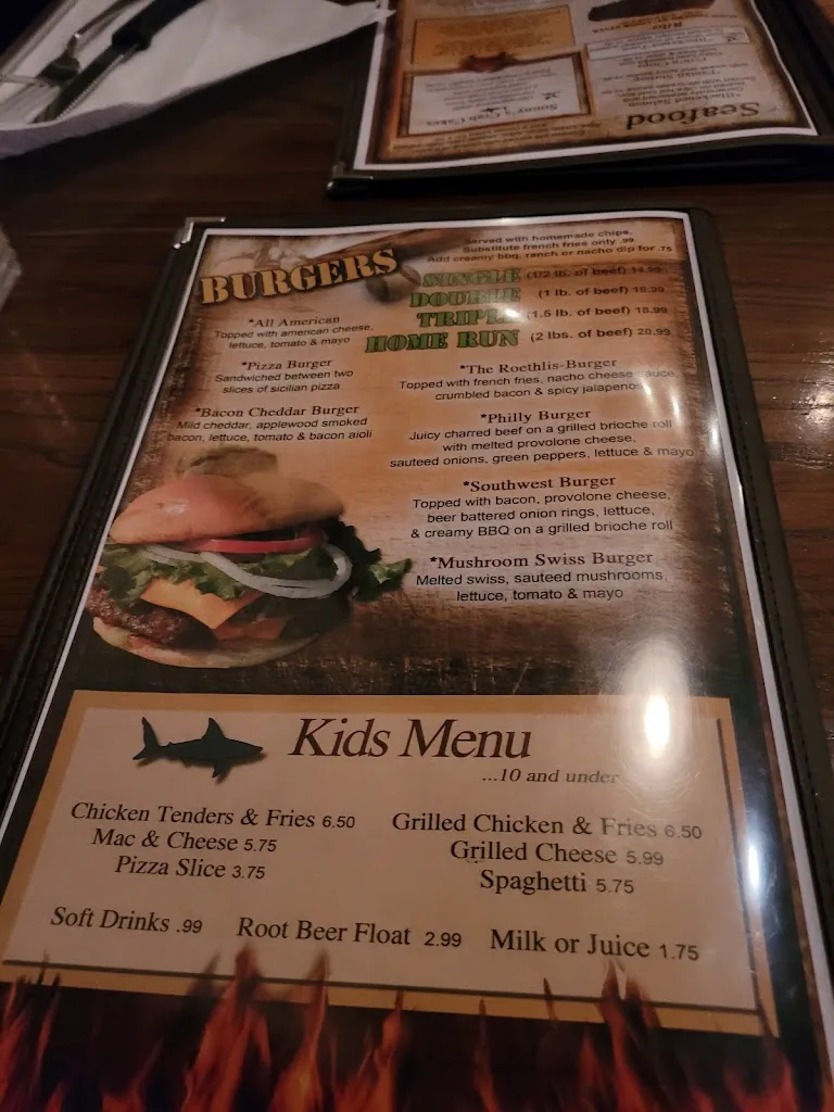Menu_Sonny's Grille_Belle Vernon, PA_image_old_3