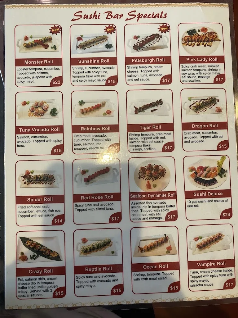 Menu_Little Bamboo Chinese Restaurant_Belle Vernon, PA_image_old_1