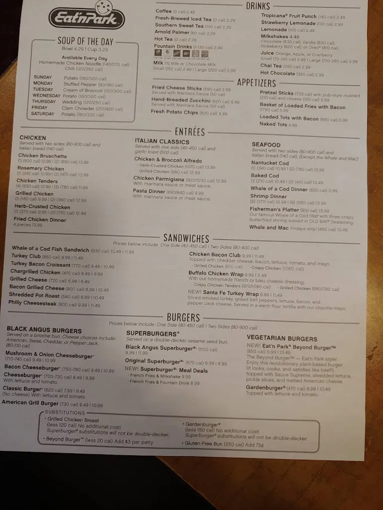 Menu_Eat'n Park_Belle Vernon, PA_image_old_3