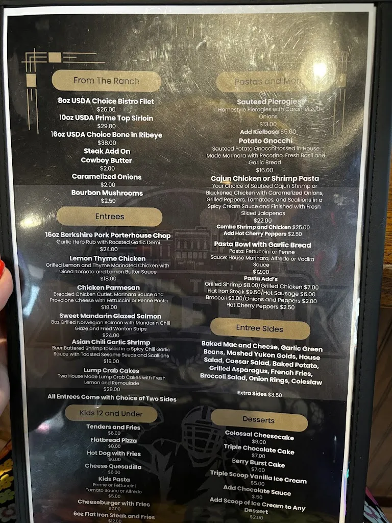 Menu_Small Town Tavern_Belle Vernon, PA_image_old_2