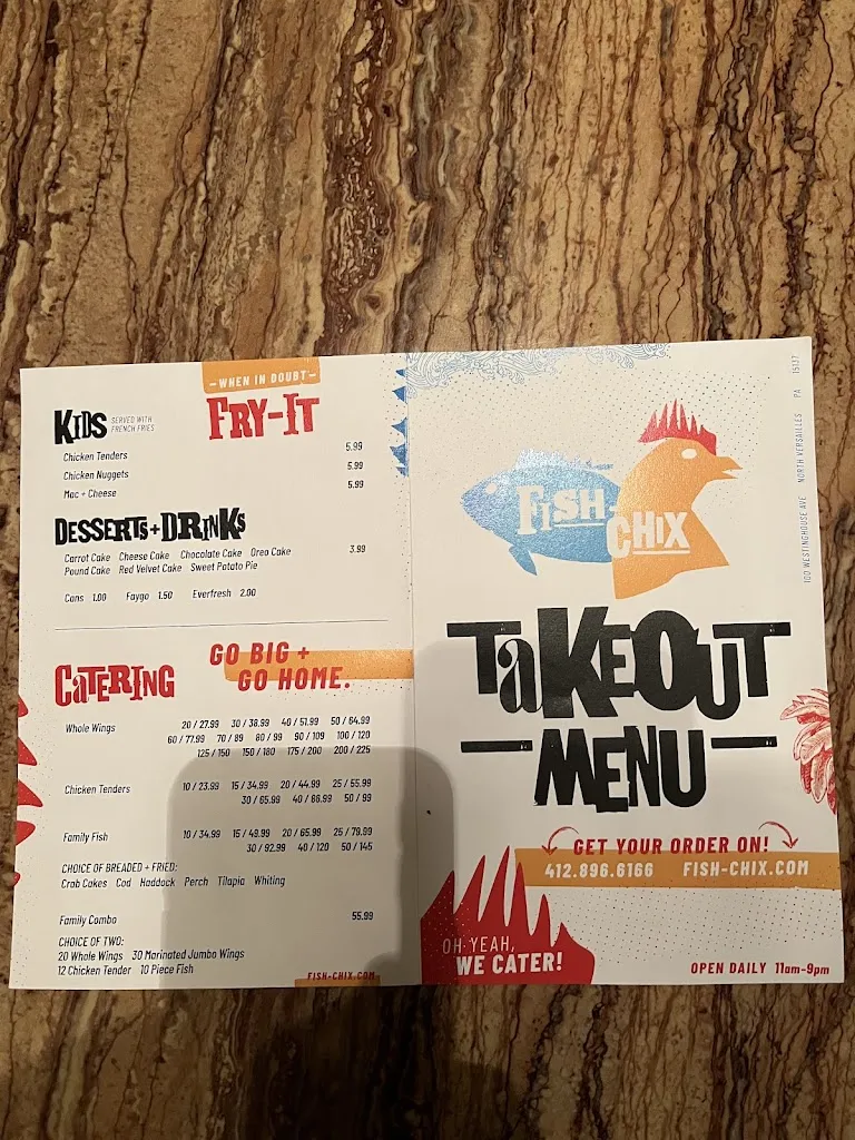 Menu_Fish-chix_North Versailles Township, PA_image_old_3
