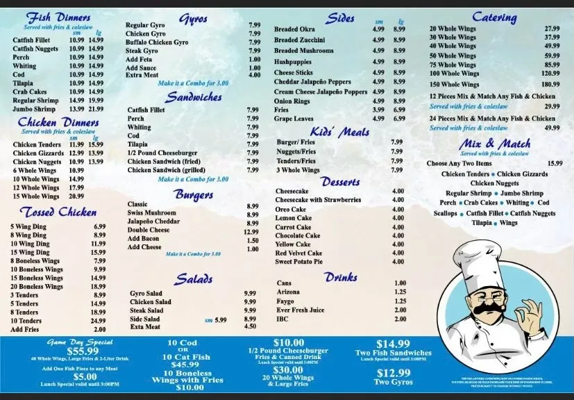 LaDeDa Fish, Chicken & Gyro_North Versailles Township, PA_slider_imagen_2