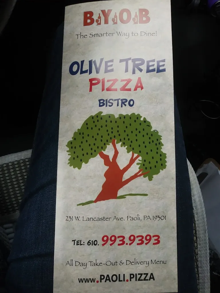 Menu_THE OLIVE TREE - Paoli_Paoli, PA_image_old_1