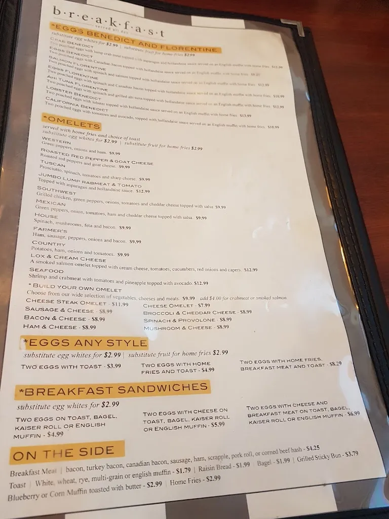 Menu_Nudy's Cafe Paoli_Paoli, PA_image_old_3