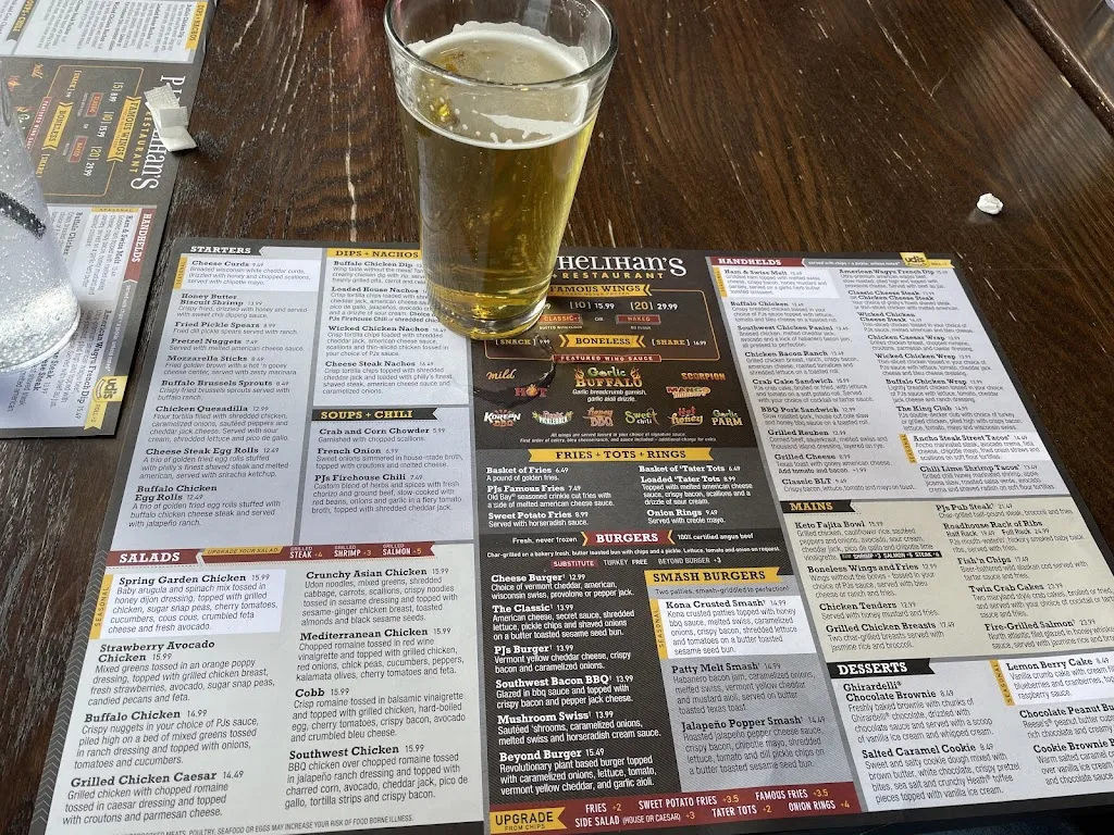Menu_P.J. Whelihan's Pub + Restaurant - Malvern_Malvern, PA_image_old_2