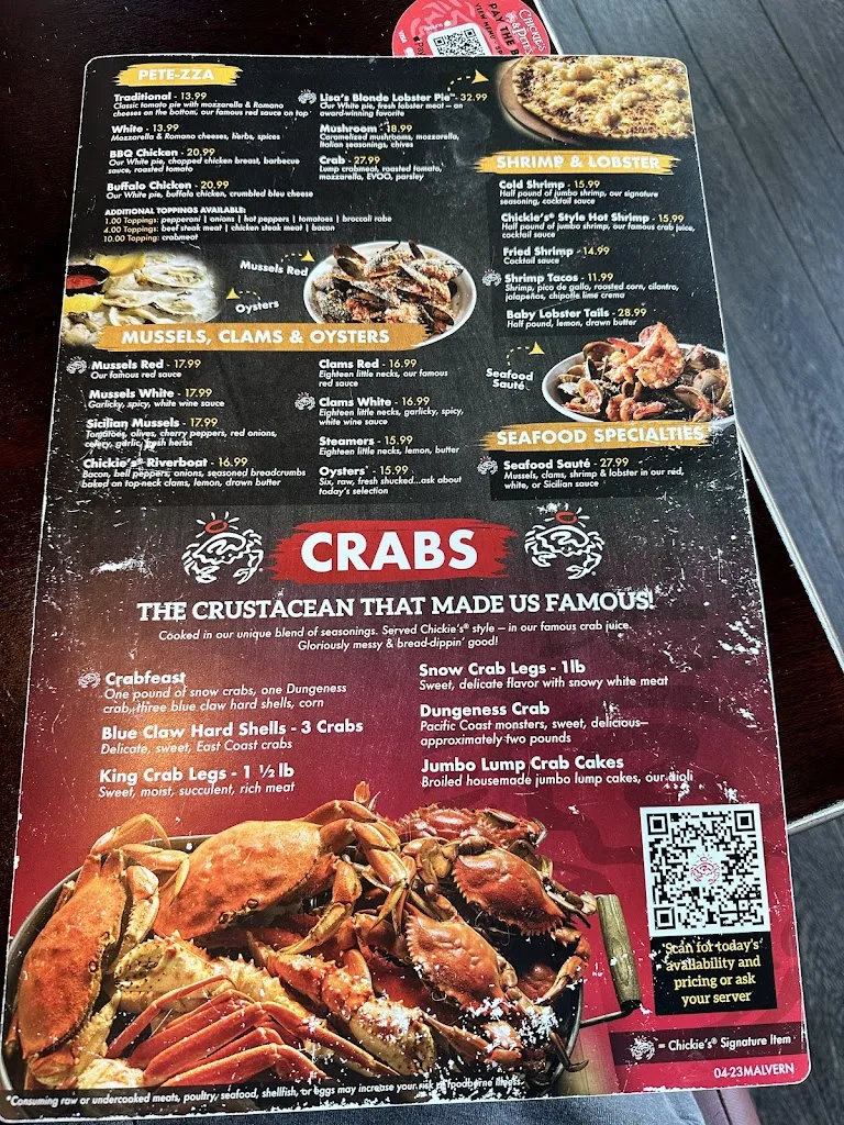 Menu_Chickie's & Pete's_Malvern, PA_image_old_3