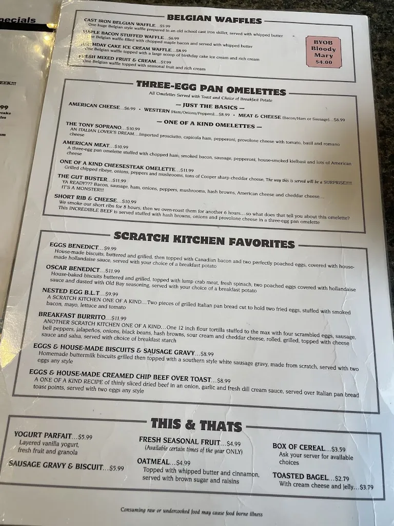 Menu_The Scratch Kitchen & Anthracite Room_Wilkes-Barre, PA_image_old_3