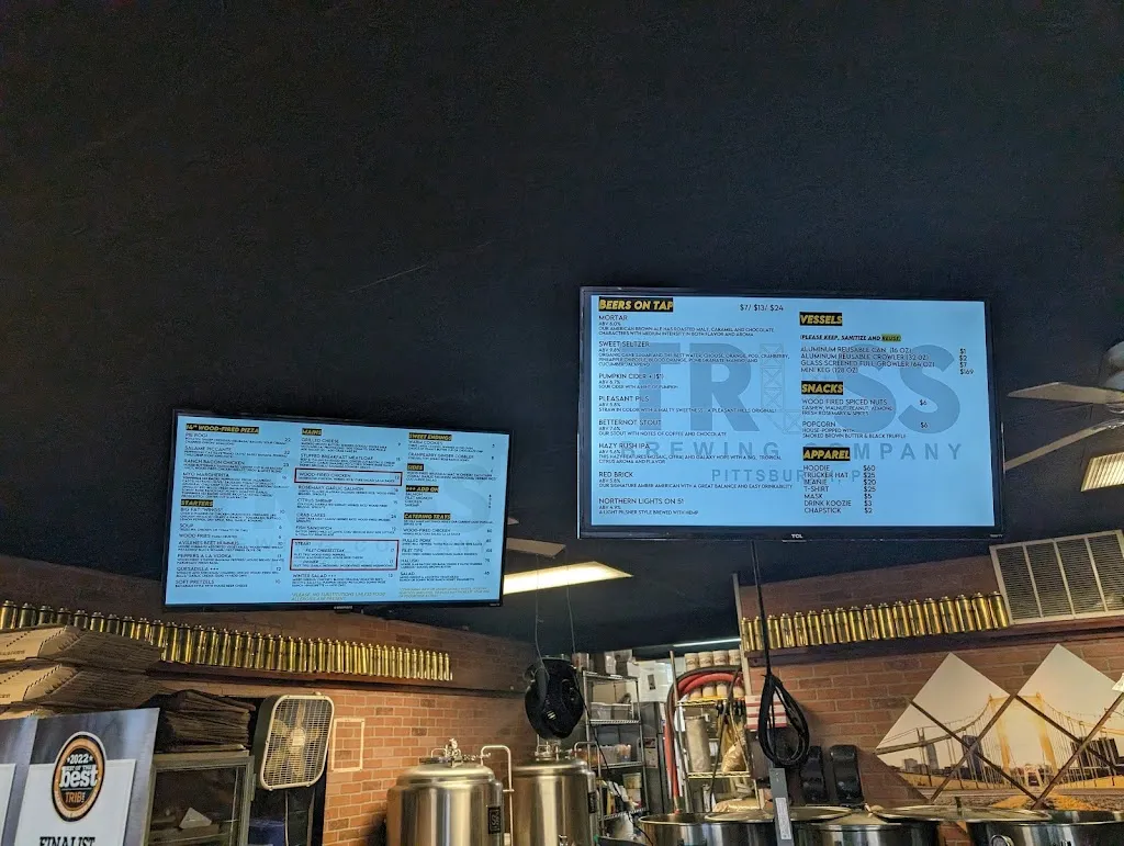 Menu_TRUSS Brewing Company_Pleasant Hills, PA_image_old_1