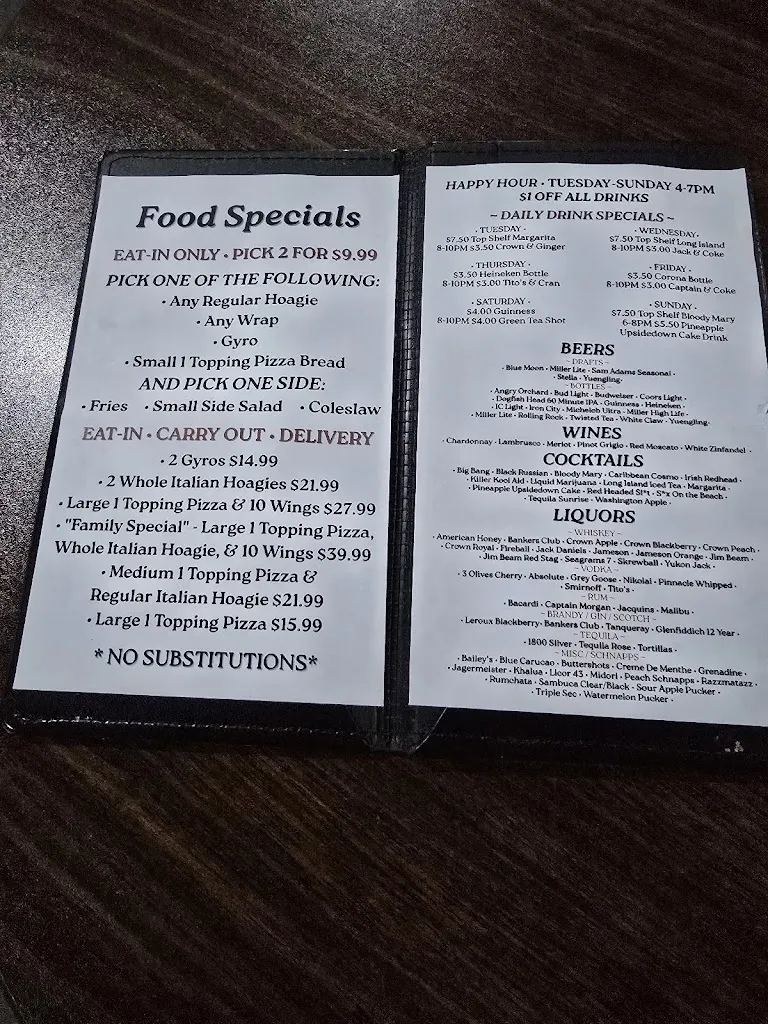 Menu_Mama Pepino's Pizza & Pub_Glassport, PA_image_old_2