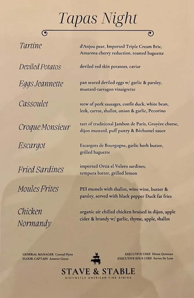 Menu_Stave and Stable_Pottstown, PA_image_old_1