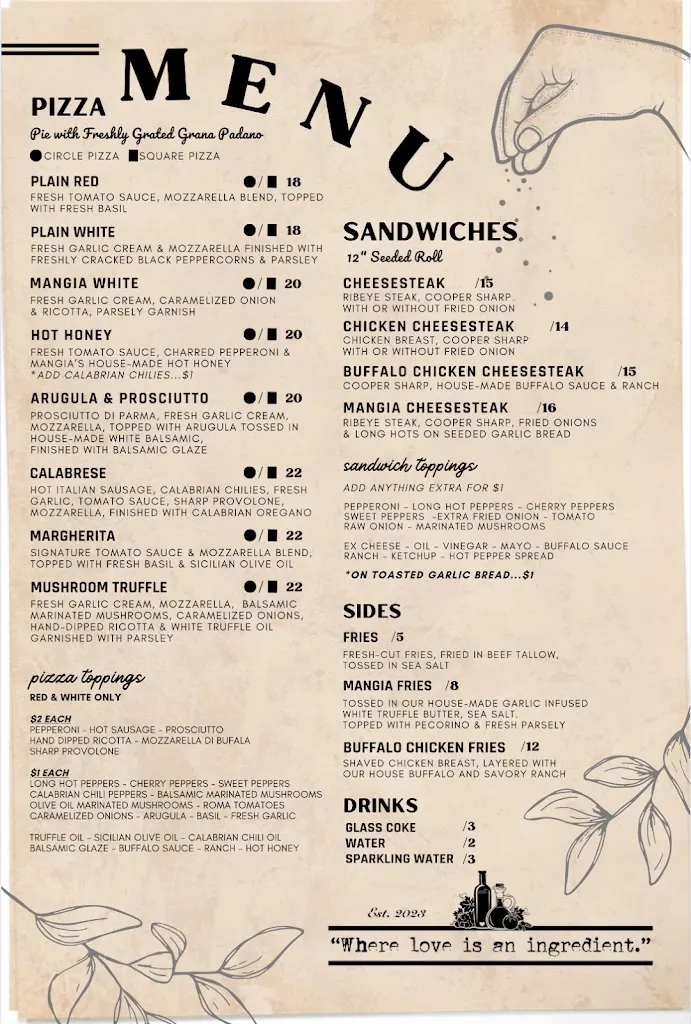 Menu_Nicky’s & Ant’s_Pottstown, PA_image_old_3