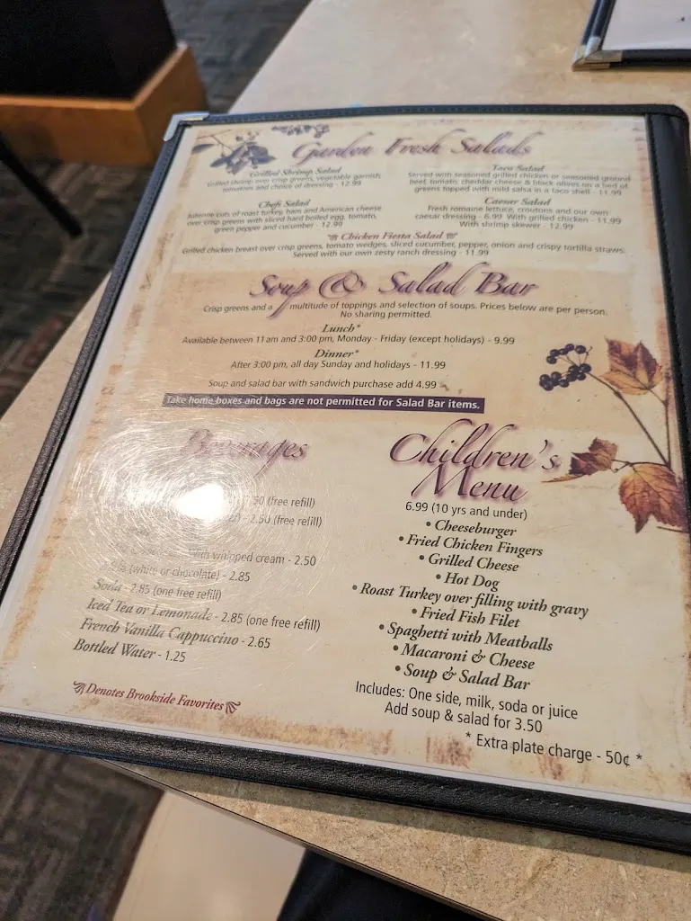 Menu_Brookside Family Restaurant_Pottstown, PA_image_old_1