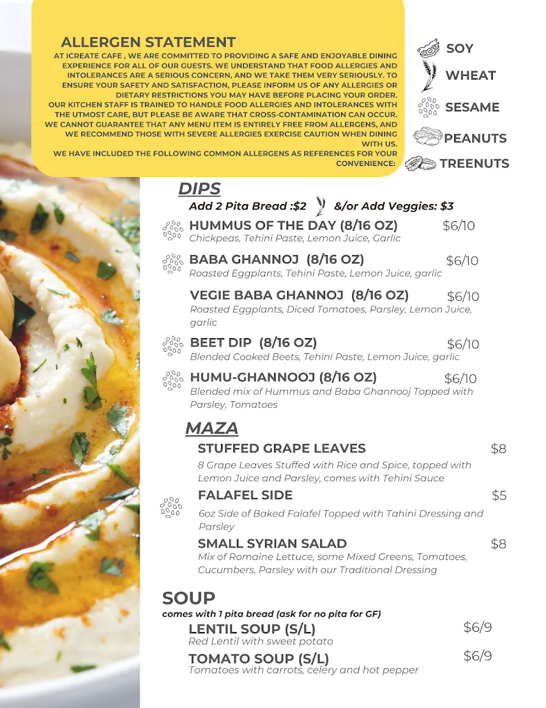Menu_iCreate Cafe_Pottstown, PA_image_old_2