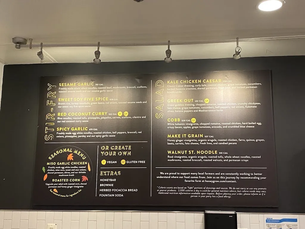 Menu_honeygrow_Radnor, PA_image_old_1