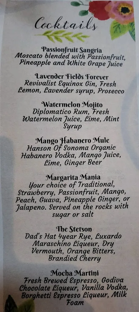 Menu_Judy's On Cherry_Reading, PA_image_old_3