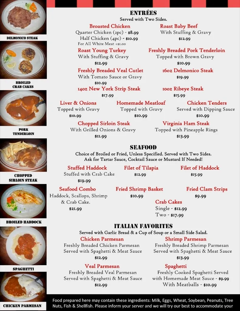 Menu_Red Lion Corner Café_Red Lion, PA_image_old_1