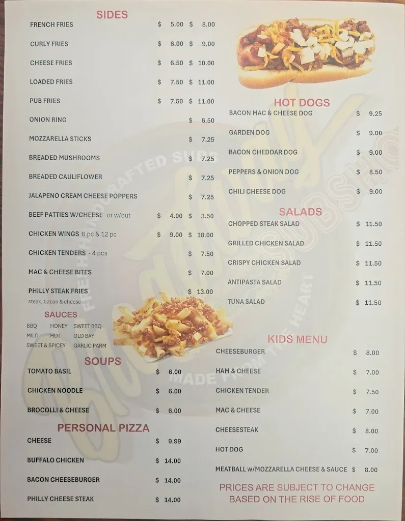 Menu_Broadway Subshop_Red Lion, PA_image_old_2