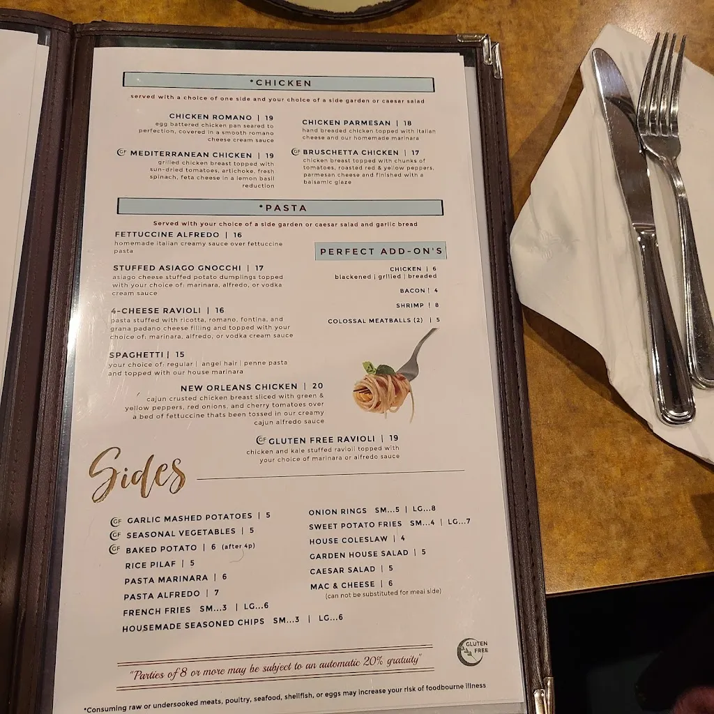 Menu_River House Cafe_Charleroi, PA_image_old_2