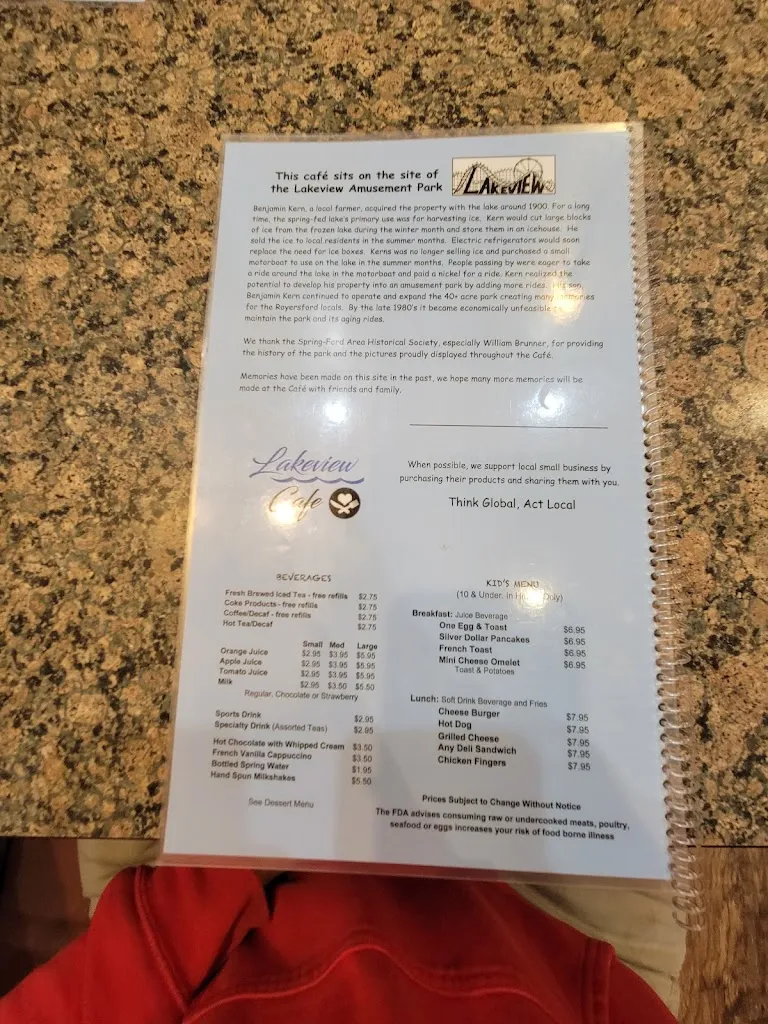 Menu_Lakeview Cafe_Royersford, PA_image_old_3