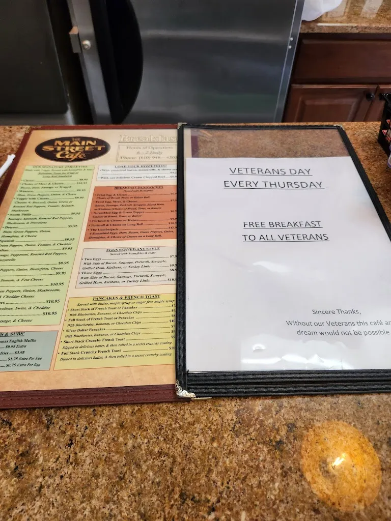 Menu_Main Street Cafe_Royersford, PA_image_old_3