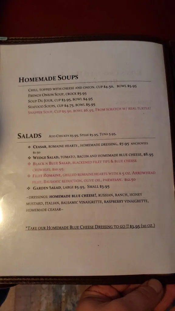 Menu_Ron's Crooked Hill Tavern_Pottstown, PA_image_old_1