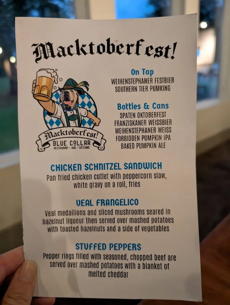 Menu_Blue Collar Restaurant, Bar & Catering_Landisville, PA_image_old_2