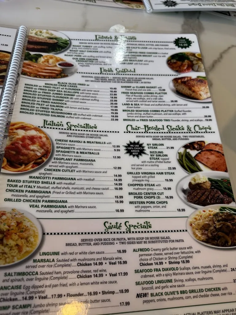 Black Olive Family Diner restaurante en Columbia, PA