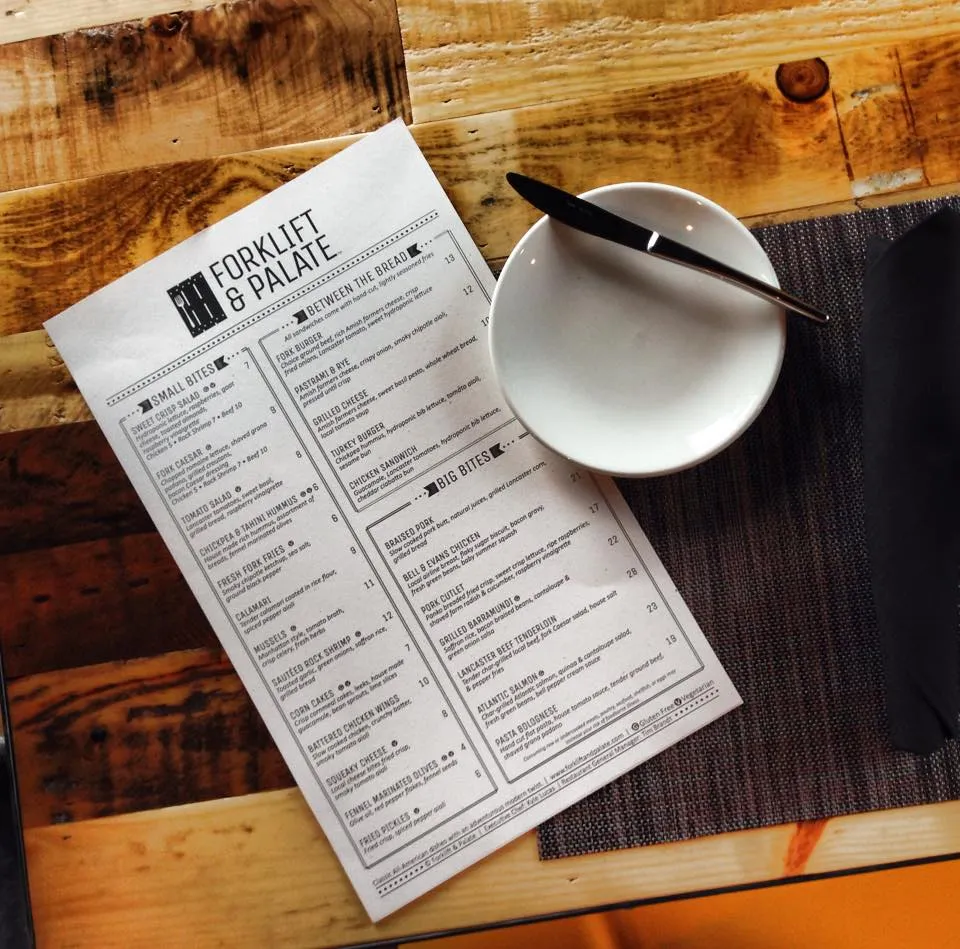 Menu_Forklift & Palate Restaurant_Manheim, PA_image_old_2
