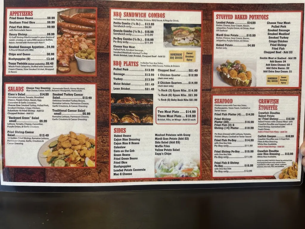 Cou-yon's Cajun Bar-B-Q ristorante a Port Allen, LA