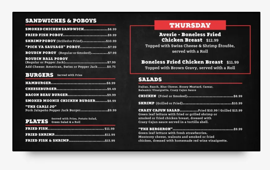 Bergeron's Boudin & Cajun Meats_Port Allen, LA_menu_image_3
