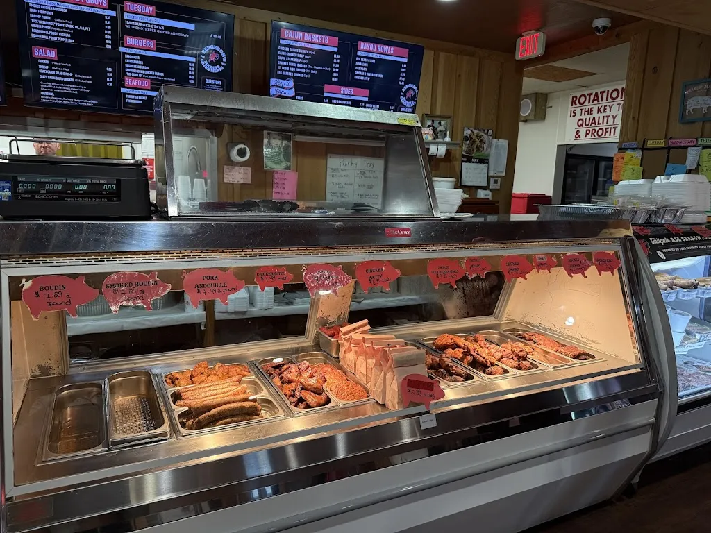 Jeric Wilhelmsen_Bergeron's Boudin & Cajun Meats_Port Allen, LA_review