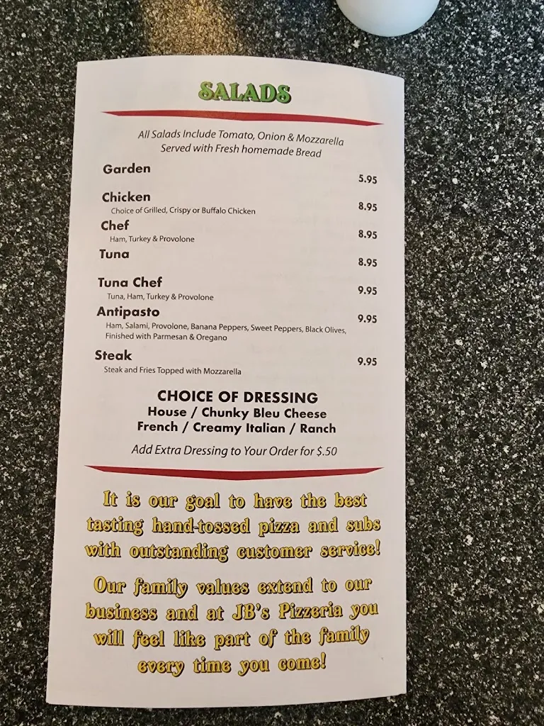 Menu_JB's Pizzeria_Selinsgrove, PA_image_old_2