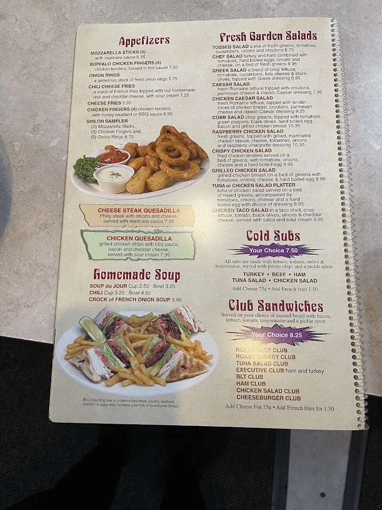 Menu_Shiloh Family Restaurant_York, PA_image_old_3