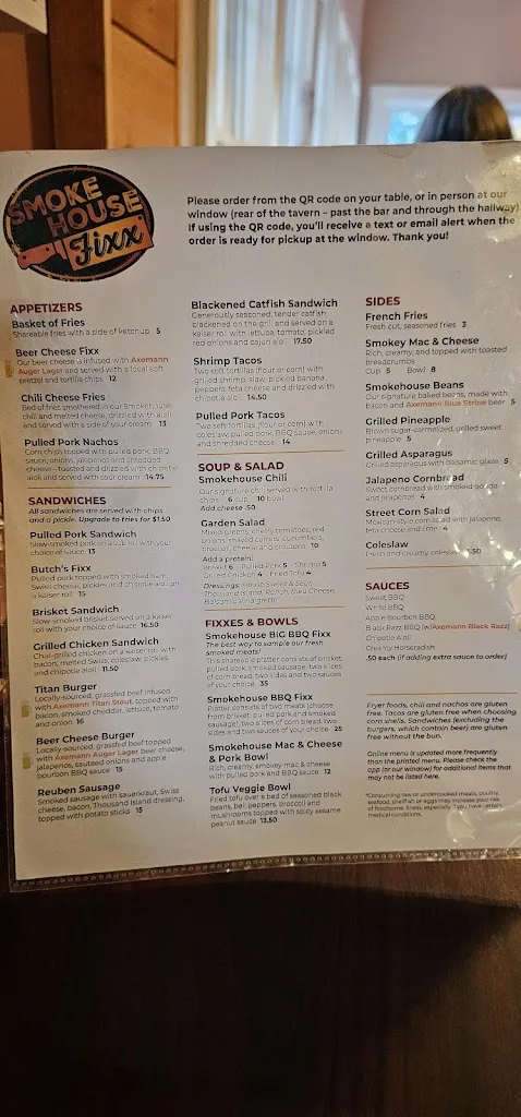 Menu_Smokehouse Fixx_Selinsgrove, PA_image_old_3