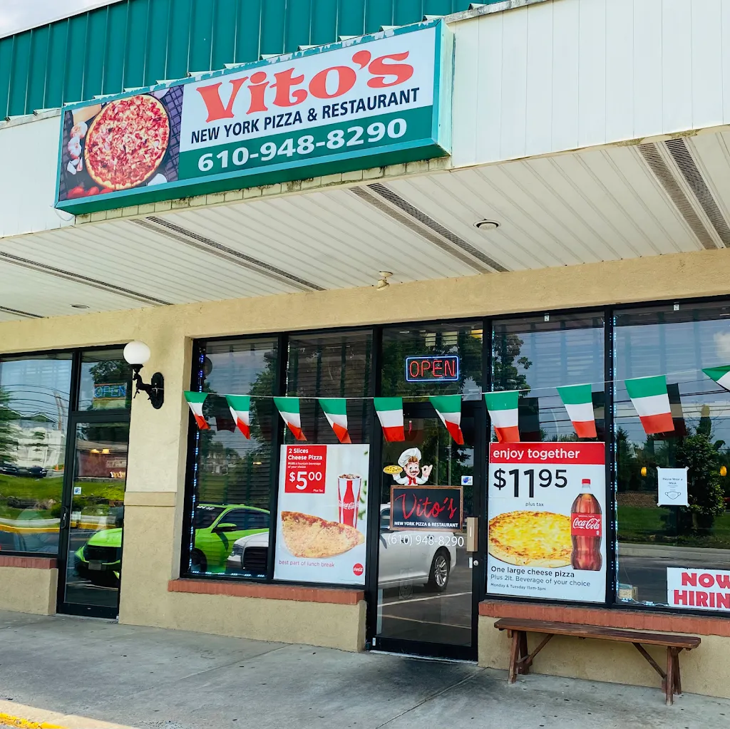 Vito's NY Style Pizza & Grill restaurante en Spring City, PA