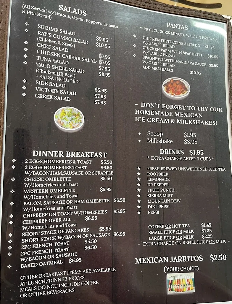 Menu_El Vaquero Family Restaurant_Spring Grove, PA_image_old_3