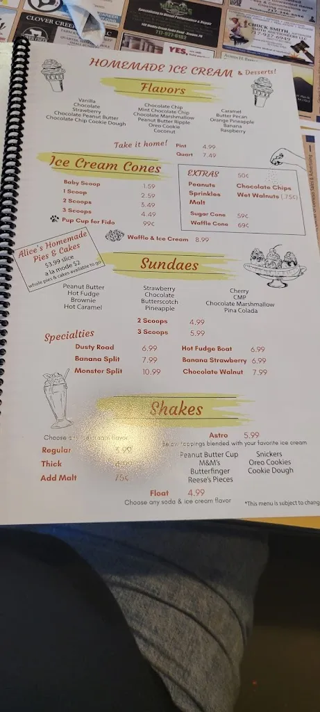 Menu_Dallastown Family Restaurant_York, PA_image_old_1