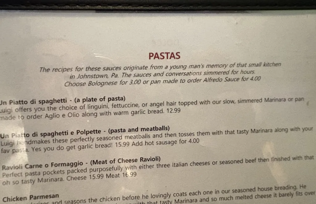 Menu_Valentour's Family Restaurant and Pub_Sturgeon, PA_image_old_1