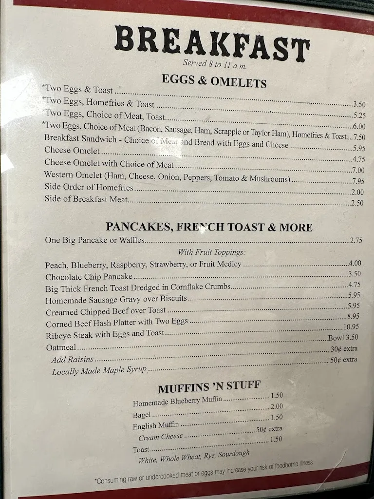 Menu_Jolly Trolley_Dushore, PA_image_old_2
