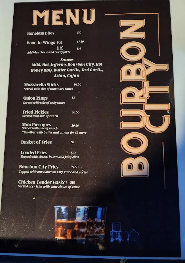 Menu_Bourbon City_Swoyersville, PA_image_old_3