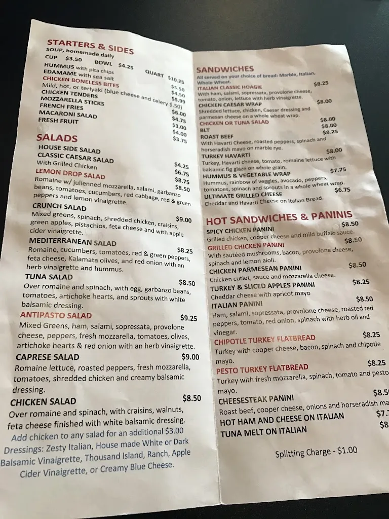 Menu_Lemon Drop Cafe_Swoyersville, PA_image_old_2
