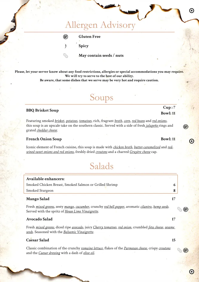 Menu_Owl's Nest Restaurant_Upper St Clair, PA_image_old_1