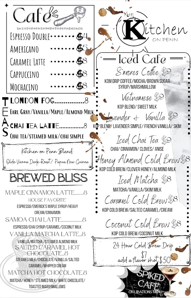 Menu_The Kitchen on Penn_Murrysville, PA_image_old_1