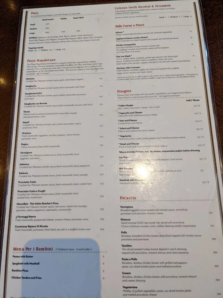 Menu_Osteria Pasqualino_Murrysville, PA_image_old_3