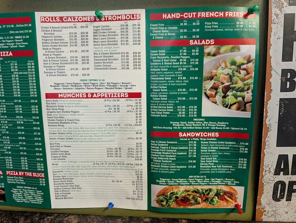 Menu_Pocono Pizza & Eatery_Albrightsville, PA_image_old_2