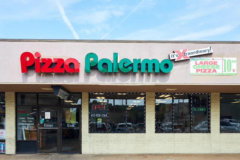 Pizza Palermo restaurant in Turtle Creek, PA