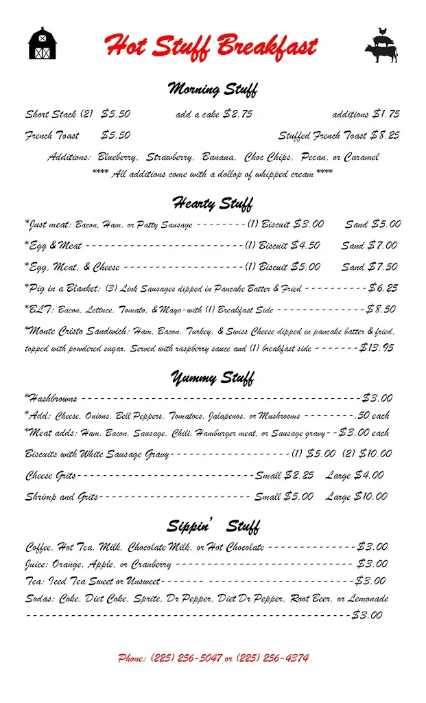 Menu_Hot Stuff Restaurant_Baton Rouge, LA_image_old_3
