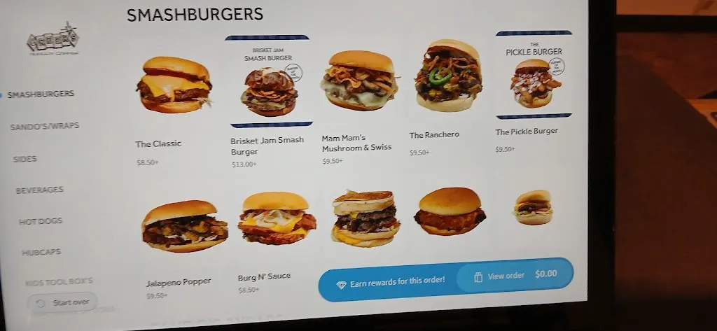 Menu_Greer’s Burger Garage_Dover, PA_image_old_3