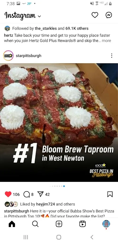 Bloom Brew Tap Room & Blooms Slice_West Newton, PA_slider_imagen_3
