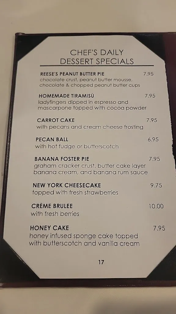Menu_Rico's Restaurant_Pittsburgh, PA_image_old_1